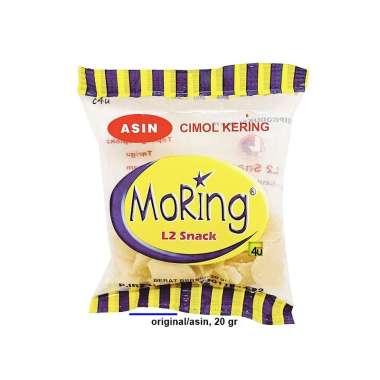 Moring L2 Snack Cimol Kering Rasa ASIN [SACHET MINI 20g]