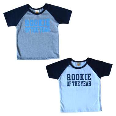 PLEU T-Shirt Rookie Of The Year Baju Anak Bayi Laki 6 bulan Putih