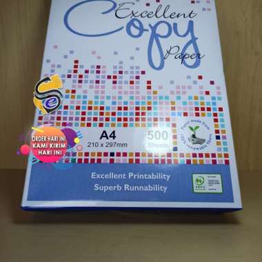 Kertas Print / Fotocopy HVS A4 75 Gram/75gr / 1 Rim Merk Excellent