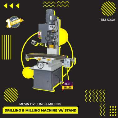 Mesin Drilling & Milling - Drilling and Milling W/ Stand - RM-50GA - Importir Sparepart