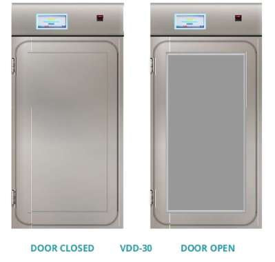 Microwave Vacuum Dry Machine GEA Door Closed / Door Open (VDD-30)