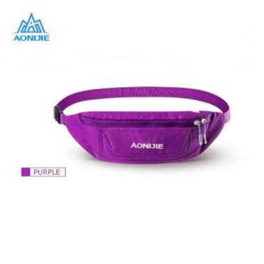 Aonijie W920 Tas Pinggang Olahraga - Tas Pinggang Lari Sepeda Outdoor - PURPLE
