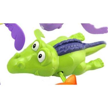 Mainan Putar Air Mandi Anak Berenang Ikan Buaya Kura Swimming Bath Toy-Buaya