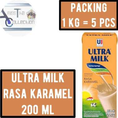 Ultra Milk Susu UHT 200 ML Karamel