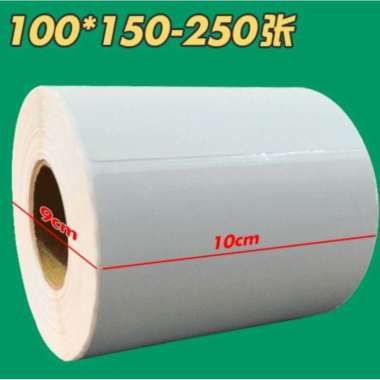 KERTAS LABEL STICKER 100X 150 MM - A6 THERMAL