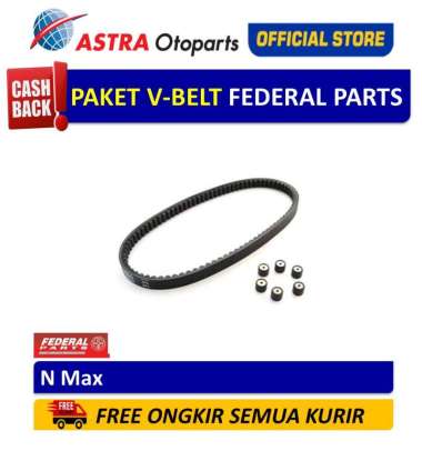 PAKET V-BELT Federal Parts untuk N Max (FP-E76PA-NMX-2700)