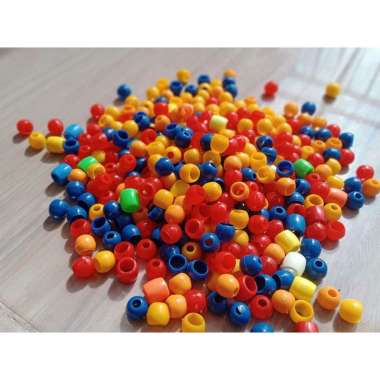 MAINAN EDUKASI ANAK  - MERONCE MANIK MANIK | TONG 100 GRAM - MAINAN ANAK PEREMPUAN | LAKI LAKI | MAI