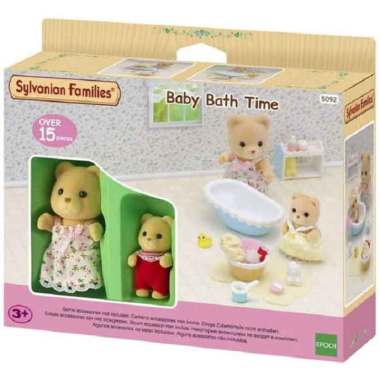 Mainan Koleksi Sylvanian Families Baby Bath Time