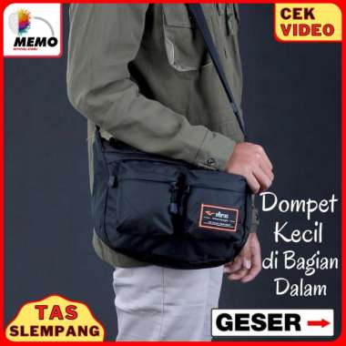 Tas Slempang Pria Distro DINIR 742 Tas Slempang Wanita Tas Selempang Cowok Tas Selempang Pria Waistb