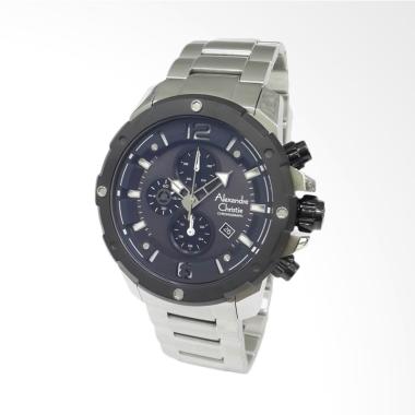 Alexandre Christie Black Jam Tangan Pria ...