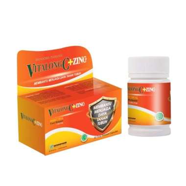 VITALONG C PLUS ZINC BOTOL ISI 30 KAPSUL