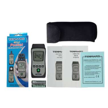 Solar Power Meter Tenmars TM-750 Sun Lux Light TM750 Tester Matahari Gauge Panel Strenght Pocket