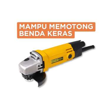 Kova MT954 Angle Grinder Listrik Mesin Gerinda Tangan Polish Potong 12000 rpm