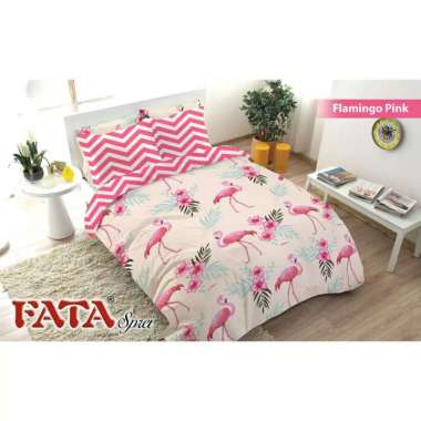 Sprei Fata Flamingo Pink 180x200 / 160x200 160 x 200