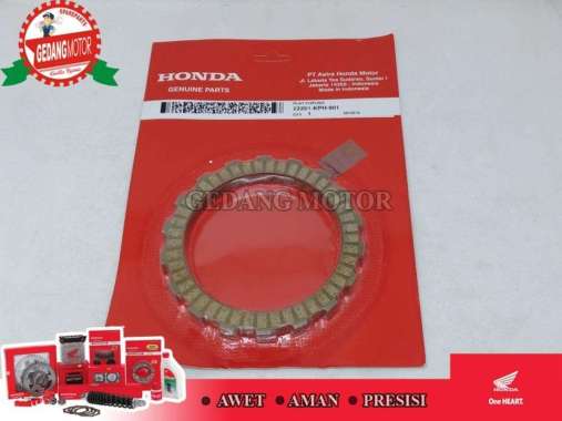 Honda Genuine Part Kampas Kopling Karisma Supra X125 Kirana 22201-Kph-901 Grey