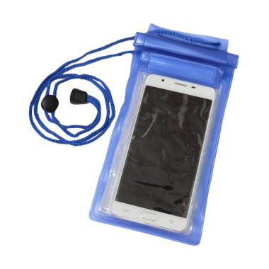 Sarung Handphone Anti Air - Biru