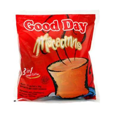 Promo Harga Good Day Instant Coffee 3 in 1 Mocacinno per 30 sachet 20 gr - Blibli