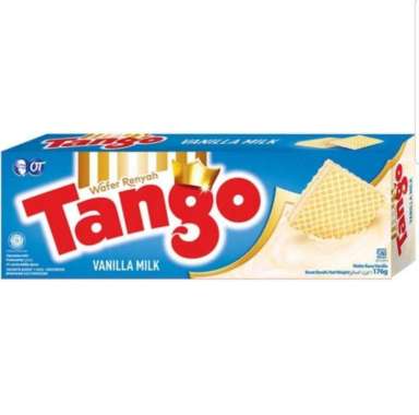 Promo Harga Tango Wafer Vanilla Milk 176 gr - Blibli