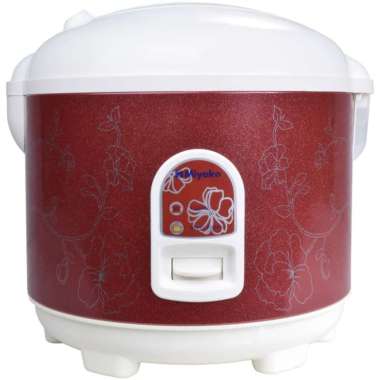MIyako Magic Com Rice Cooker 1.8 Liter MCM 528 BGS MCM528 BGS MCM-528 BGS Maroon Maroon