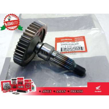 Honda Genuine Part Gigi Rasio Roda Belakang Vario Karbu, Beat Karbu 45T 23430-Kvb-900 Silver
