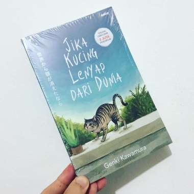 Novel - Jika Kucing Lenyap dari Dunia by Genki Kawamura - biru