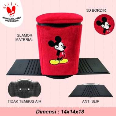 Tempat Sampah Mobil Karakter / Tong Sampah Motif Bola BANYAK MODEL MICKEY