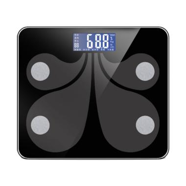 Timbangan Badan Digital TBB03 Smart ... droid and IOS App - Black