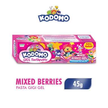Kodomo Pasta Gigi Mixed Berries Gel 45 g