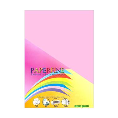 Paperfine Plano Kertas HVS - Pink [61x86cm/500 Lembar] Pink