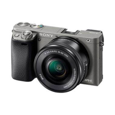 SONY ALPHA A6000L Kit Kamera Mirror ... SEL 35 mm F1.8OSS Black