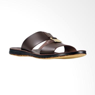 Tony Perotti Alfredo Sandal Pria - Brown