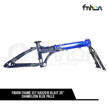 FNHON FRAME SET KAD2018 BLAST 20" DISCBRAKE FREE HANDLEPOST CHAMELEON BLUE PALE