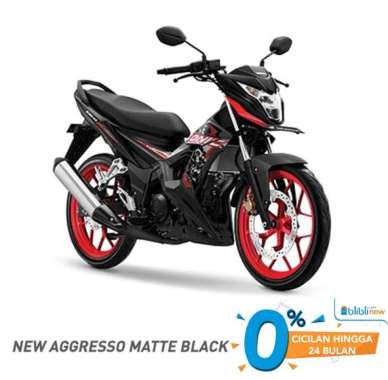 Honda SONIC 150 Sepeda Motor Aggresso Matte Black Palembang