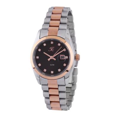Teiwe TC-CL2004 Moment Watch Collection Stainless Steel Jam Tangan Wanita - Rosegold Silver Silver-R