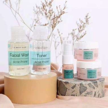 ELEORA DWHISP GLOW WHISP PAKET ACNE PRONE isi 5pcs
