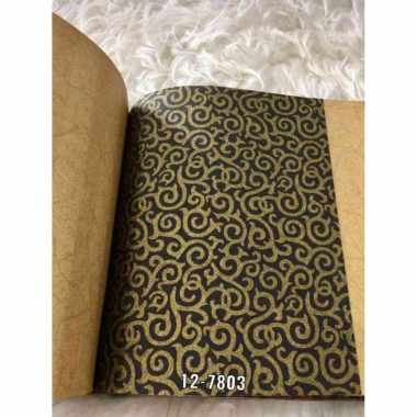 Wallpaper Dinding Motif Ulir Klasik Karpet Murah Maestro