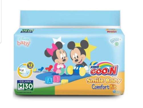 Promo Harga Goon Smile Baby Comfort Fit Pants M30 30 pcs - Blibli