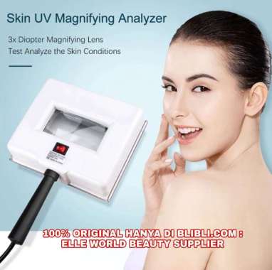WOOD LAMP SPA DEVICE TEST ANALYSIS WOODS LAMP FACIAL SPA DEVICE TEST ANALYSIS LIGHT ANALYZER BEAUTY 