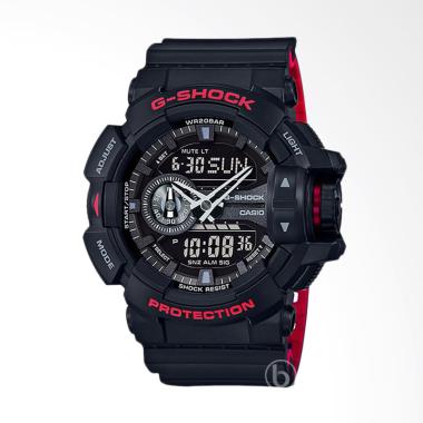 Casio G-Shock Rotary Switch Jam Tangan Pria - Black GA-400HR-1A Black