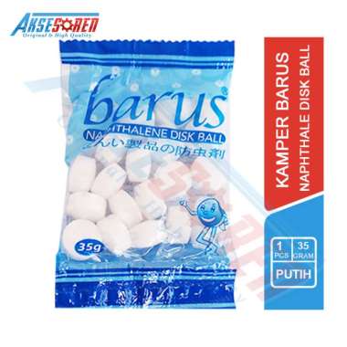 Kamper Barus Naphthalene Disk Ball Pengharum Ruangan [35 Gram] / Karbol Wangi Pakaian / Kamper Pengh