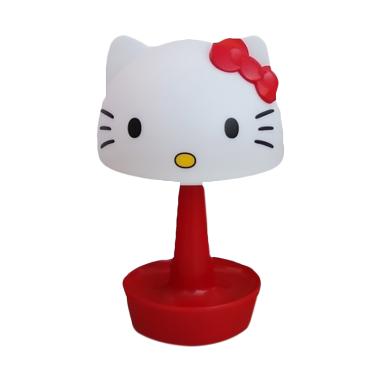 Hello Kitty Lampu Meja Tudung Rechargable - Red