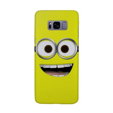 Indocustomcase Cartoon Minion CR01 Cover Casing for Samsung Galaxy S8