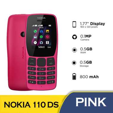 Nokia 110 2019 pink