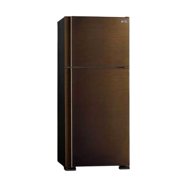 Mitsubishi MRF62EH Kulkas 2 Pintu Burrow Brown