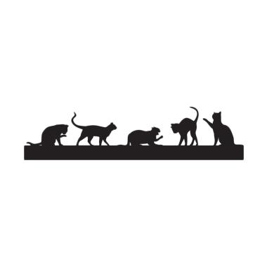 SKUGGA Kitty Single Module Lampu Dinding - Black