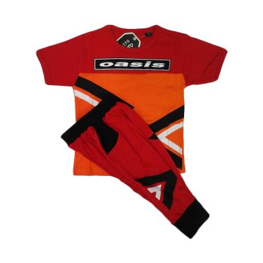 Baby Zakumi 1118 Oasis Setelan Baju Anak Laki laki - Red