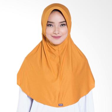 Elzatta Zaria Sahara NR Jilbab Instant - Mustard 302