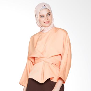 Covering Story Rajwa Top Blouse Muslim - Peach