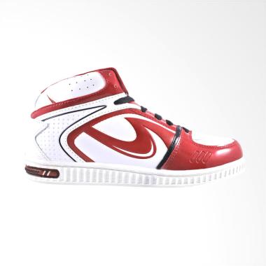 Trekkers RD Leaker Sepatu Pria - Putih Merah Bata