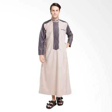 Allev Izzat Thobe Baju Muslim Pria - Mocca Abu